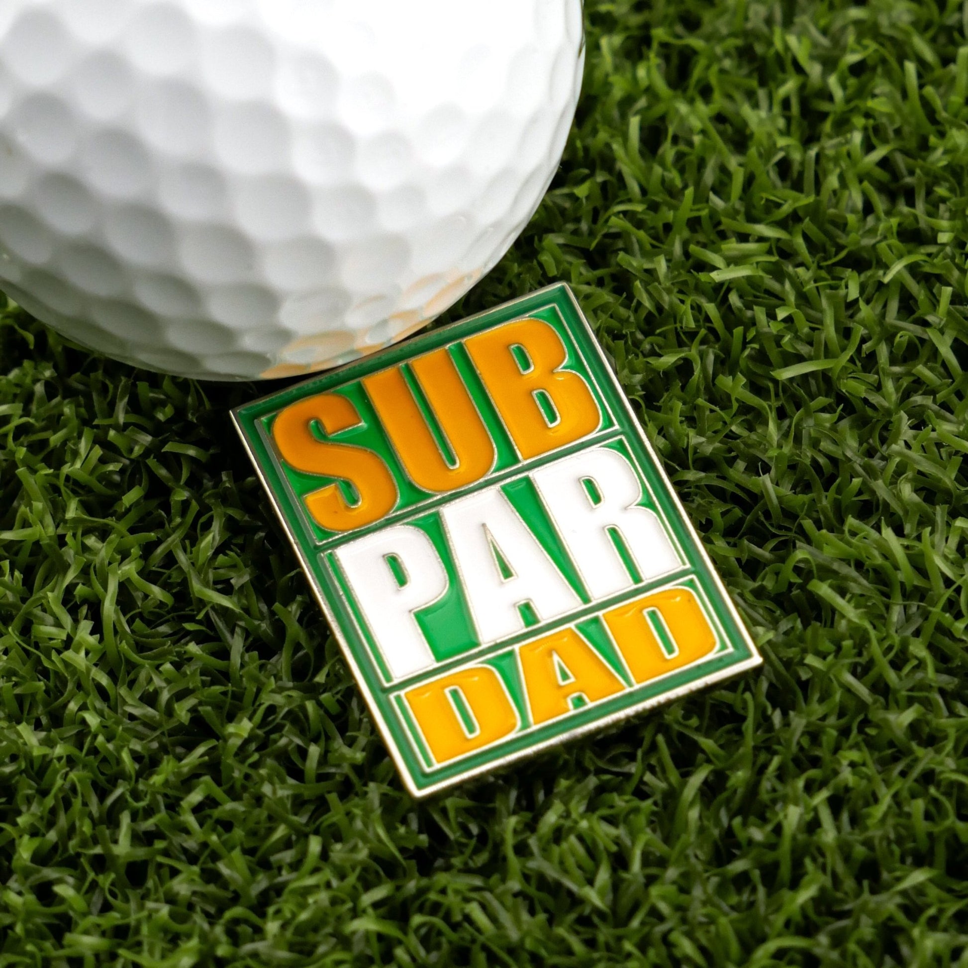 Sub Par Dad Ball Marker - Club Rehab
