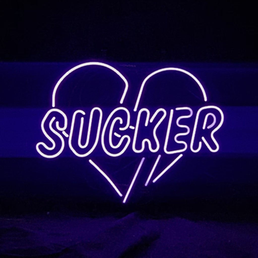 Sucker Heart Neon Signs - Club Rehab