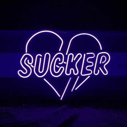 Sucker Heart Neon Signs - Club Rehab