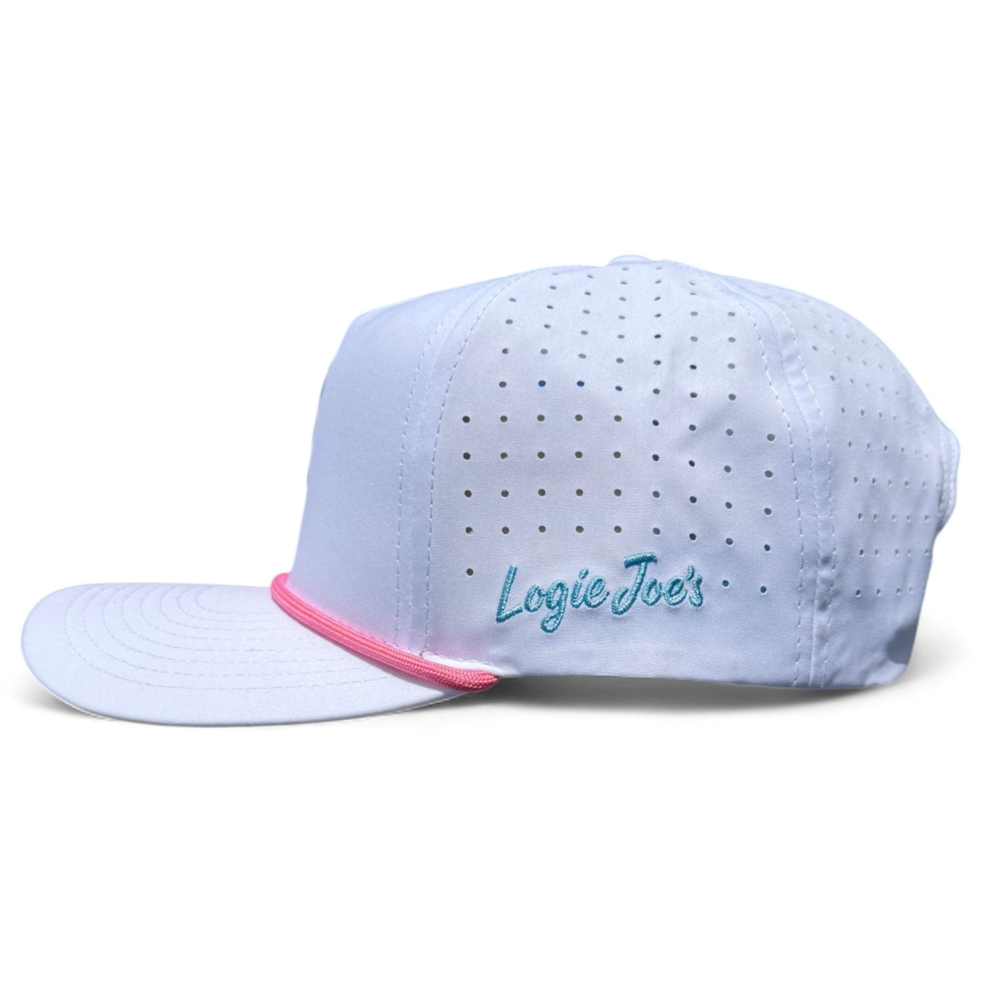 Sugar Rush Golf Hat | Snapback Cap | Built-in Magnetic Ball Marker Holder + Marker Included | Adjustable Cotton Candy - Club Rehab