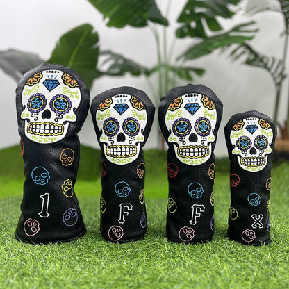 Sugar Skull Syndicate Headcovers - Hybrid - Club Rehab