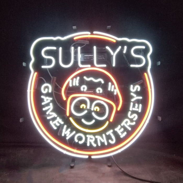 Sully's Game Worn Jerseys Neon Signs - Club Rehab