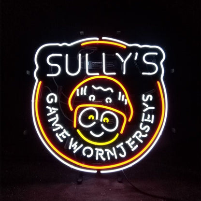 Sully's Game Worn Jerseys Neon Signs - Club Rehab