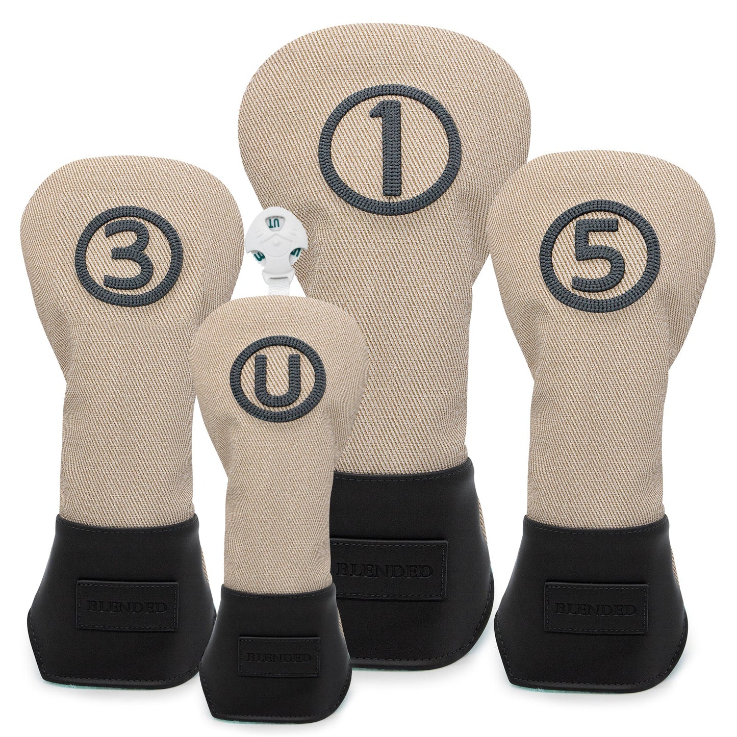 Sunday Canvas Numbers Headcovers - Club Rehab