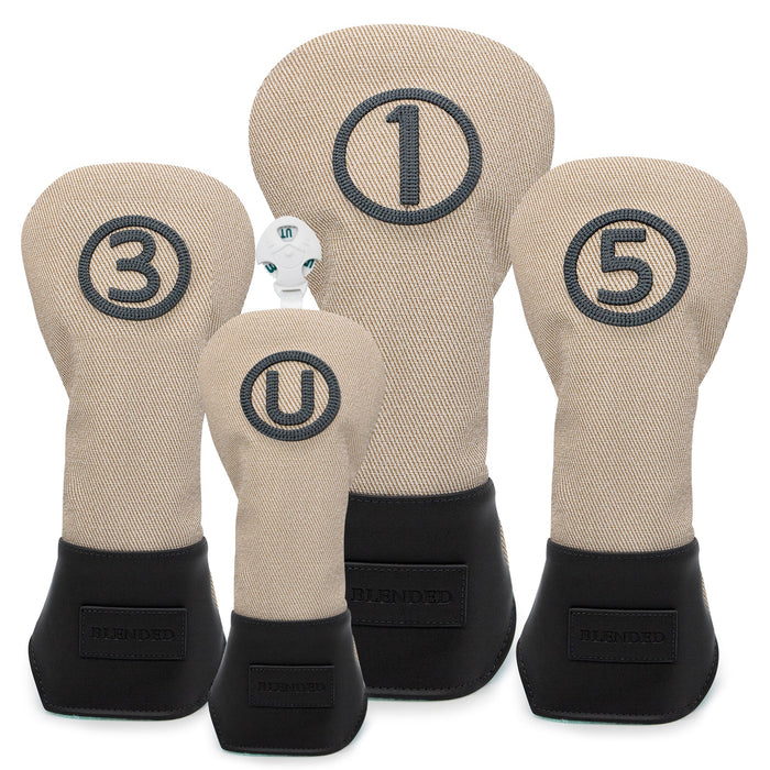 Sunday Canvas Numbers Headcovers - Club Rehab