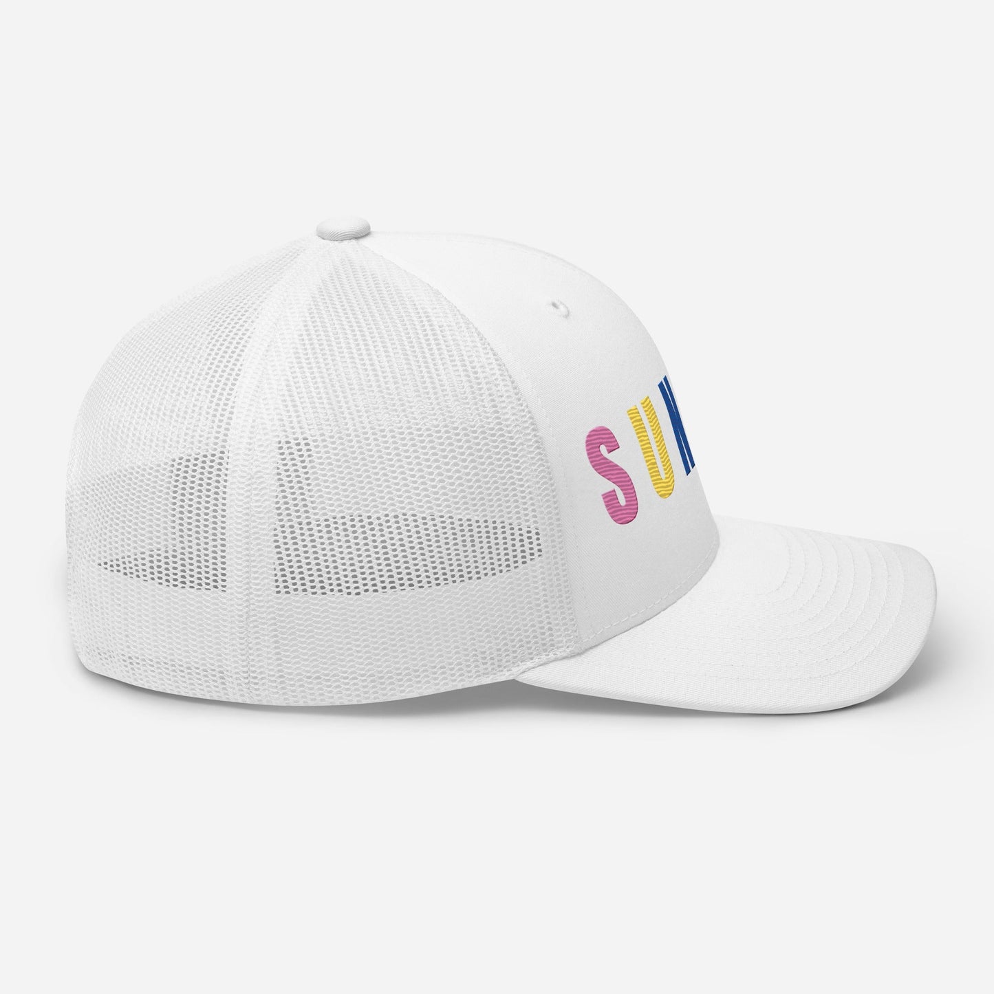 SUNDAY Embroidered Golf Hat for Women - Birdie Pop Collection - White - Club Rehab