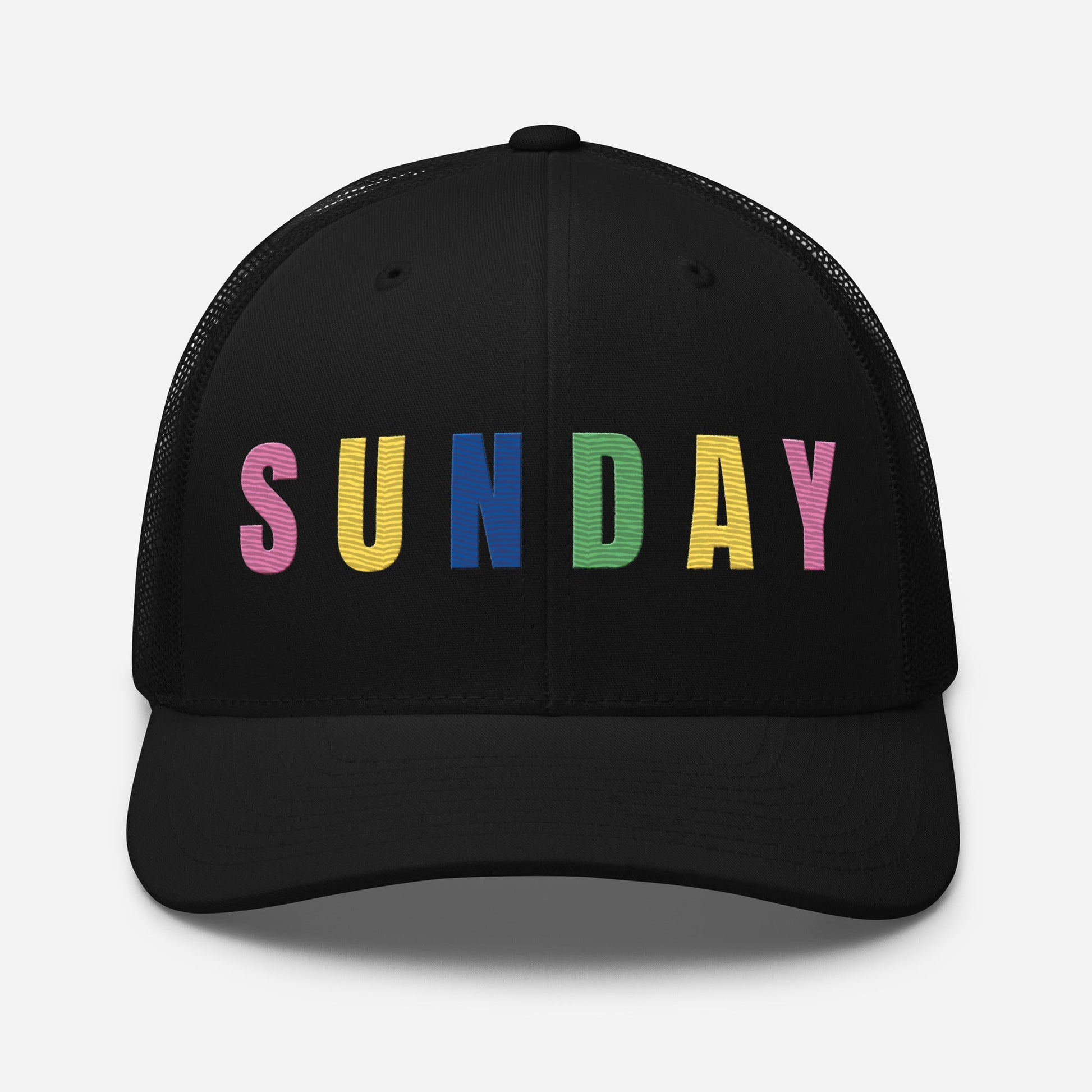 SUNDAY Embroidered Golf Hat for Women - Birdie Pop Collection - White - Club Rehab