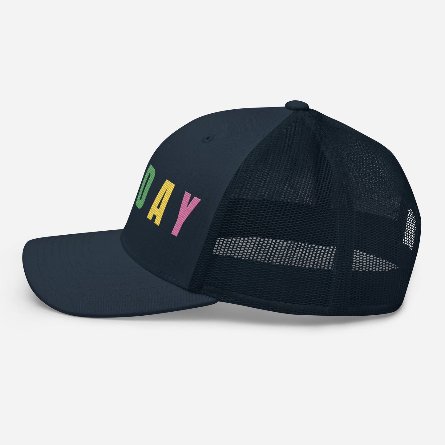 SUNDAY Embroidered Golf Hat for Women - Birdie Pop Collection - Black - Club Rehab