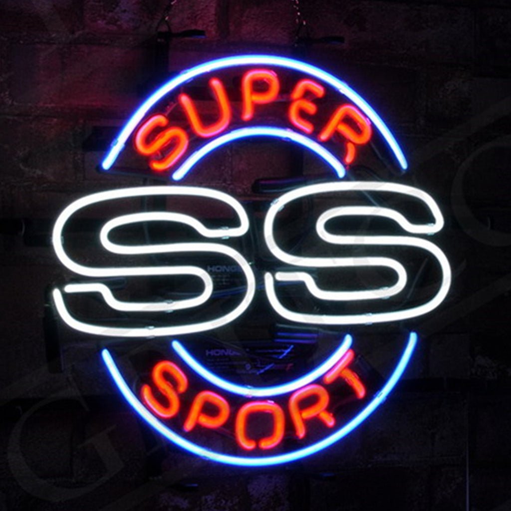 Super Sport SS Neon Signs Light - Club Rehab