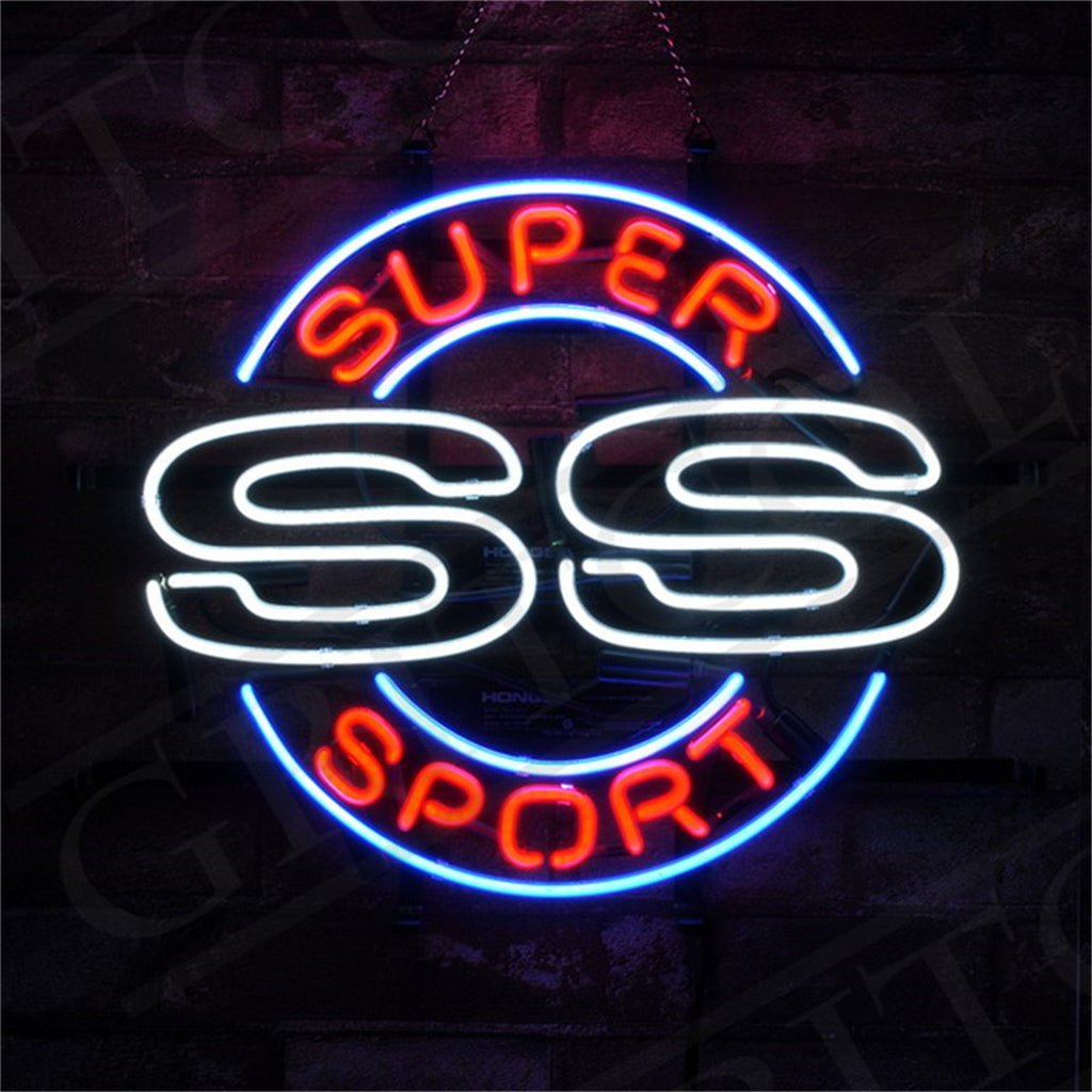Super Sport SS Neon Signs Light - Club Rehab