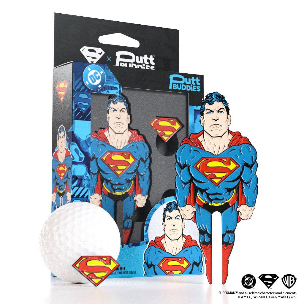 Superman Divot Tool with S-Shield Ball Marker