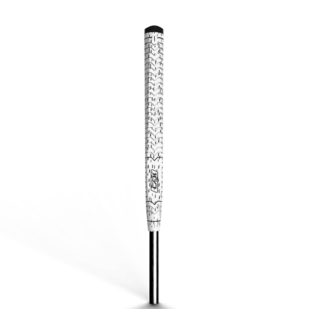 SuperStroke Deep Etched Cord Putter Grip - White - Club Rehab