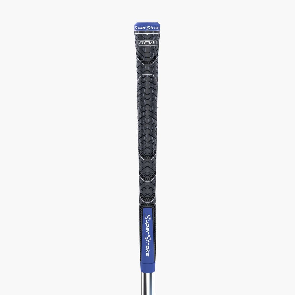 SuperStroke REVL Element Club Grip – Hybrid All - Weather Golf Grip - Grey Standard - Club Rehab