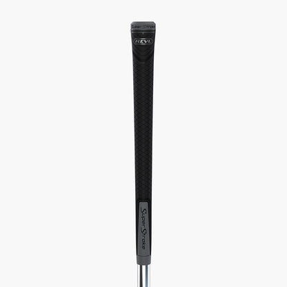 SuperStroke REVL Player Club Grip – All - Weather High Traction Golf Grip - Black/Grey Standard - Club Rehab