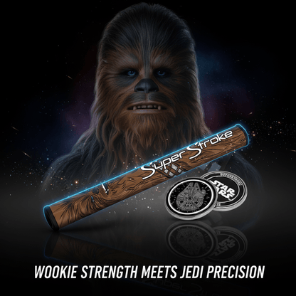 SuperStroke Star Wars Chewbacca Tour 2.0 Putter Grip (with Matching Ball Marker) - Club Rehab