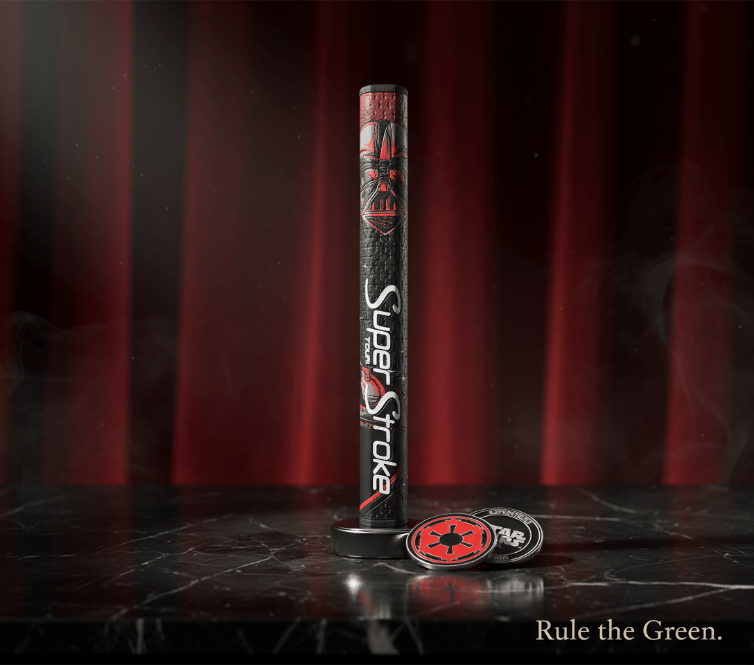 SuperStroke Star Wars Darth Vader Tour 2.0 Putter Grip (with Matching Ball Marker) - Club Rehab