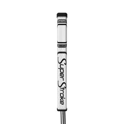 SuperStroke TLT Off - Axis Putter Grip - 1.0 White/Silver - Club Rehab