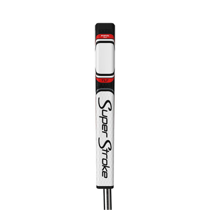SuperStroke TLT Off - Axis Putter Grip - 2.0 White/Red - Club Rehab