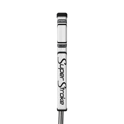 SuperStroke TLT Off - Axis Putter Grip - 1.0 White/Silver - Club Rehab