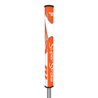 SuperStroke Zenergy Tour 2.0 Putter Grip - 2.0 Orange/White - Club Rehab