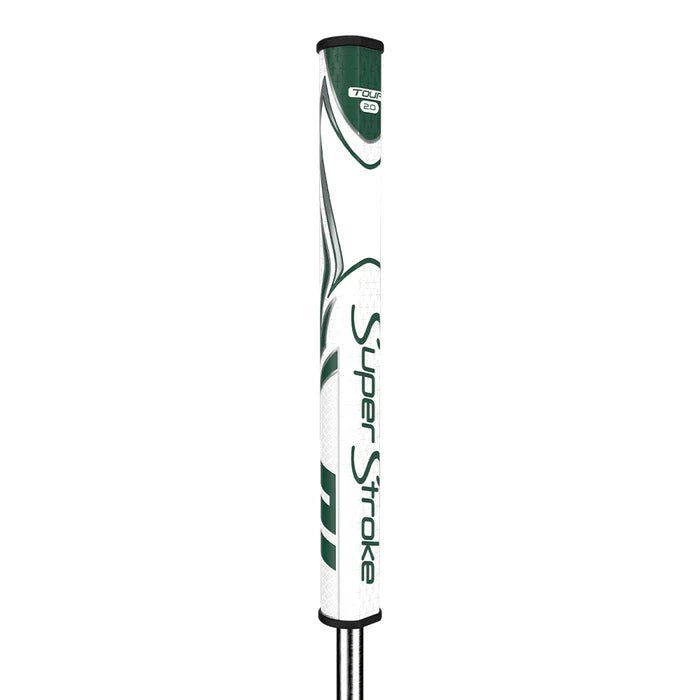 SuperStroke Zenergy Tour 2.0 Putter Grip - 2.0 Green/White - Club Rehab