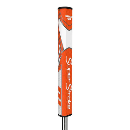 SuperStroke Zenergy Tour 3.0 Putter Grip - 3.0 Orange/White - Club Rehab