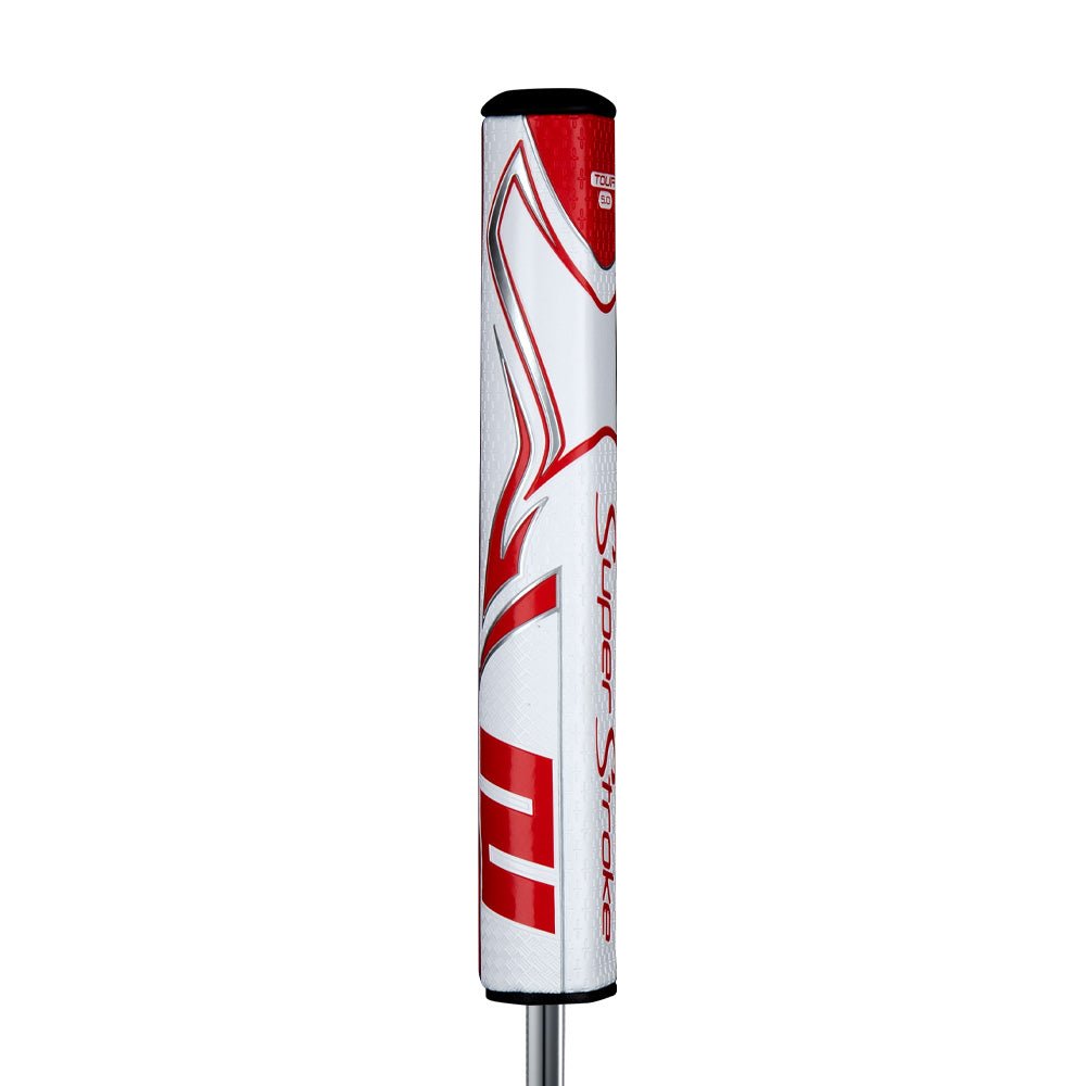 SuperStroke Zenergy Tour 5.0 Putter Grip - 5.0 Crimson Red - Club Rehab
