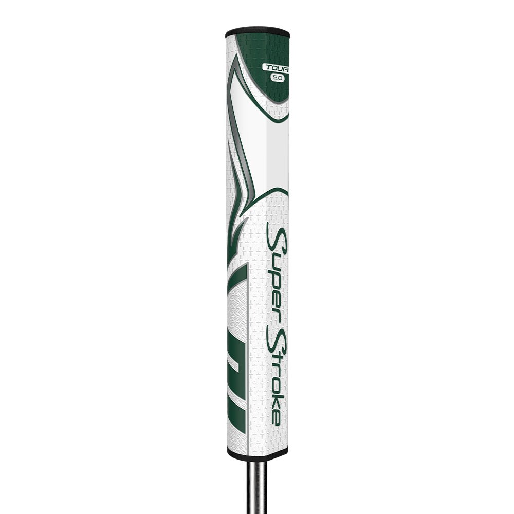 SuperStroke Zenergy Tour 5.0 Putter Grip - 5.0 Green/White - Club Rehab