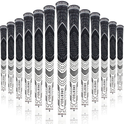 SwingSteady Iron Masters: Multi - Compound Grips (13 Grips) - Because Slippage is for Chumps - Club Rehab - GripWhite45064225325248