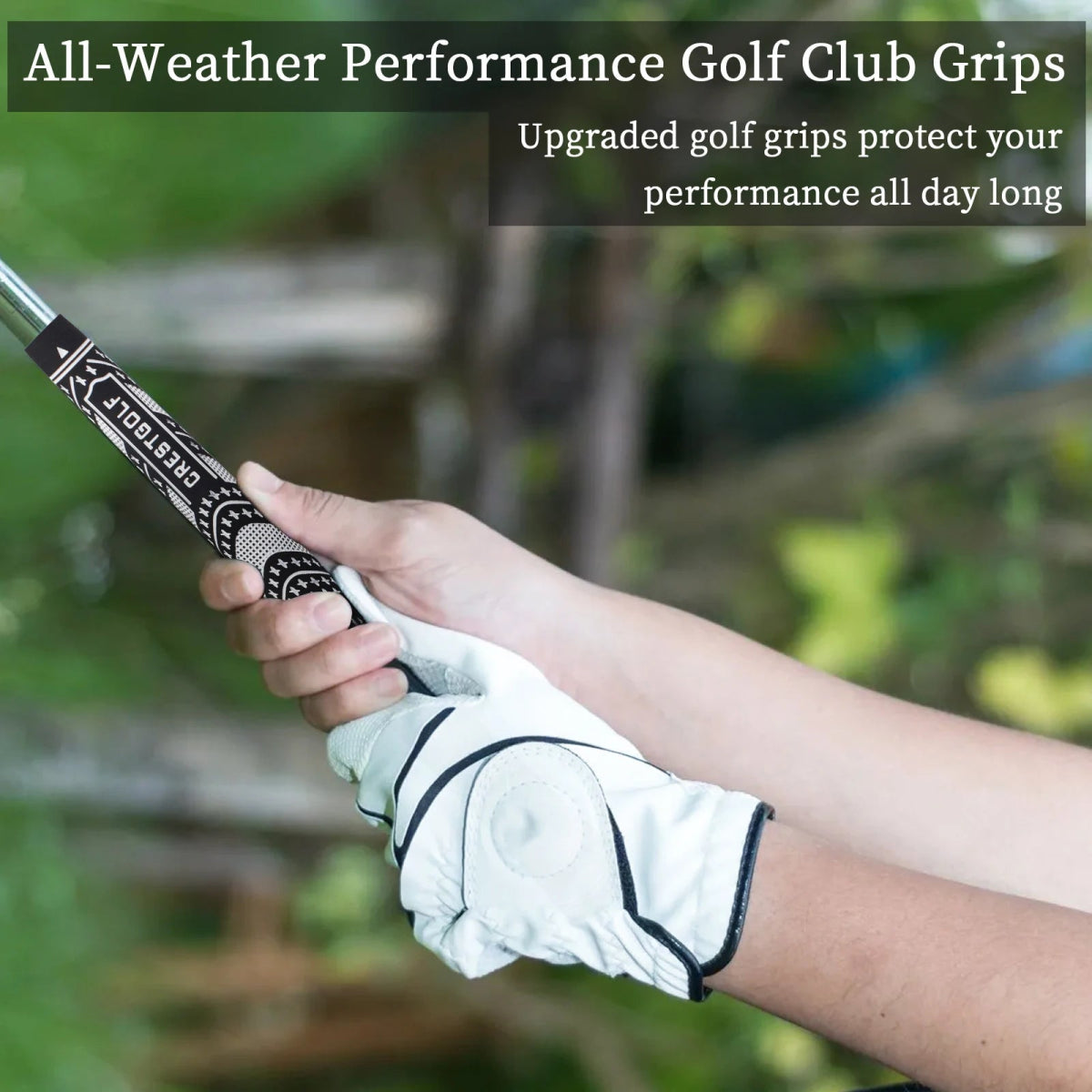 SwingSteady Midsize Golf Grips (10 Grips) - Color Splash Collection - Club Rehab - GripGraySwingSteady Midsize Golf Grips (10 Grips) - Color Splash Collection