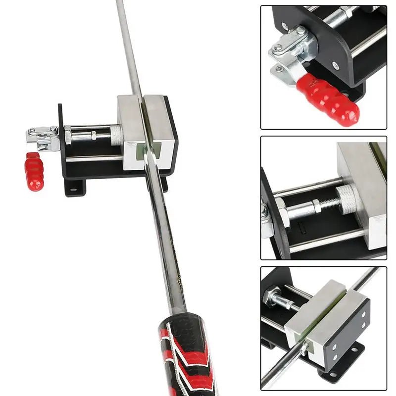 SwingSteady Pro Golf Club Vise Clamp: Precision Grip & Club Care - Club Rehab - ViseSwingSteady Pro Golf Club Vise Clamp: Precision Grip & Club Care