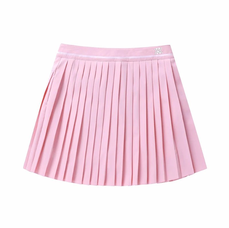 SwingStyle Pleated Golf Skirt – Where Performance Meets Chic - Pink S - Club Rehab