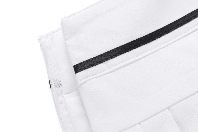SwingStyle Pleated Golf Skirt – Where Performance Meets Chic - Black S - Club Rehab