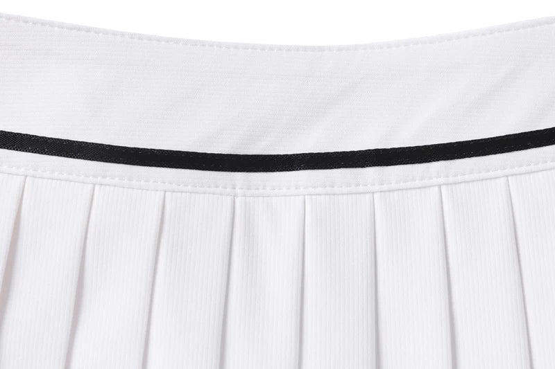 SwingStyle Pleated Golf Skirt – Where Performance Meets Chic - Black S - Club Rehab