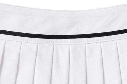 SwingStyle Pleated Golf Skirt – Where Performance Meets Chic - Black S - Club Rehab