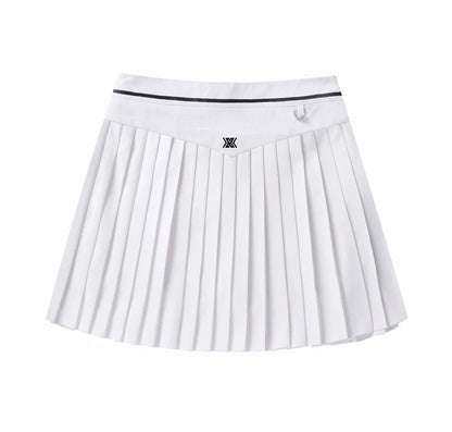 SwingStyle Pleated Golf Skirt – Where Performance Meets Chic - Black S - Club Rehab