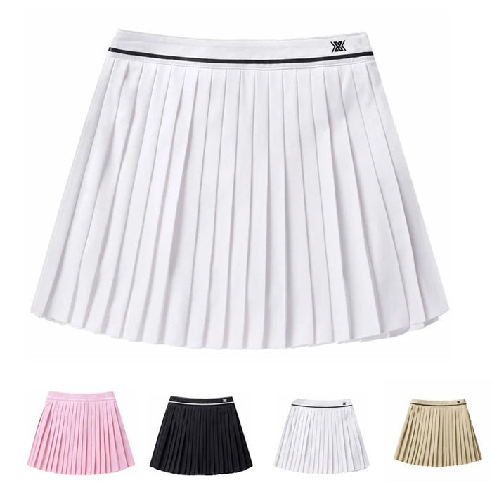 SwingStyle Pleated Golf Skirt – Where Performance Meets Chic - Black S - Club Rehab