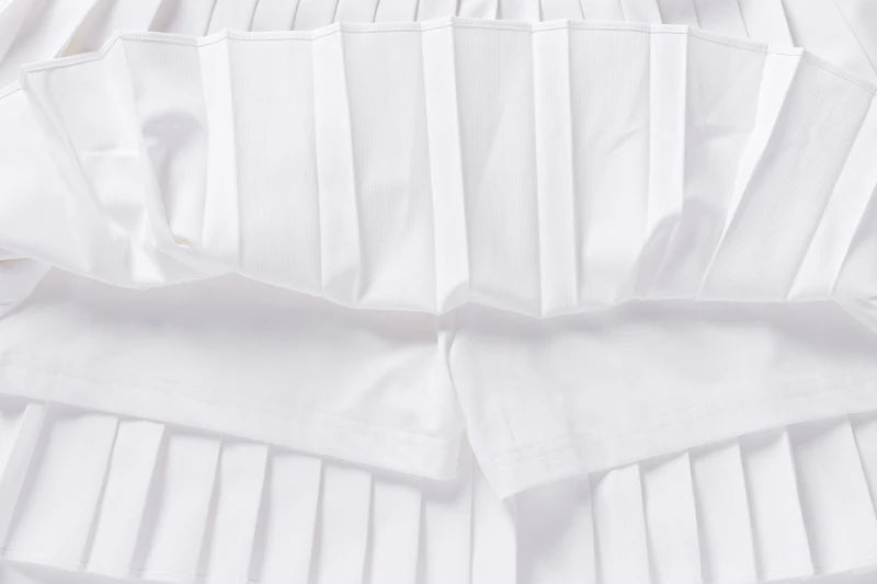 SwingStyle Pleated Golf Skirt – Where Performance Meets Chic - Black S - Club Rehab