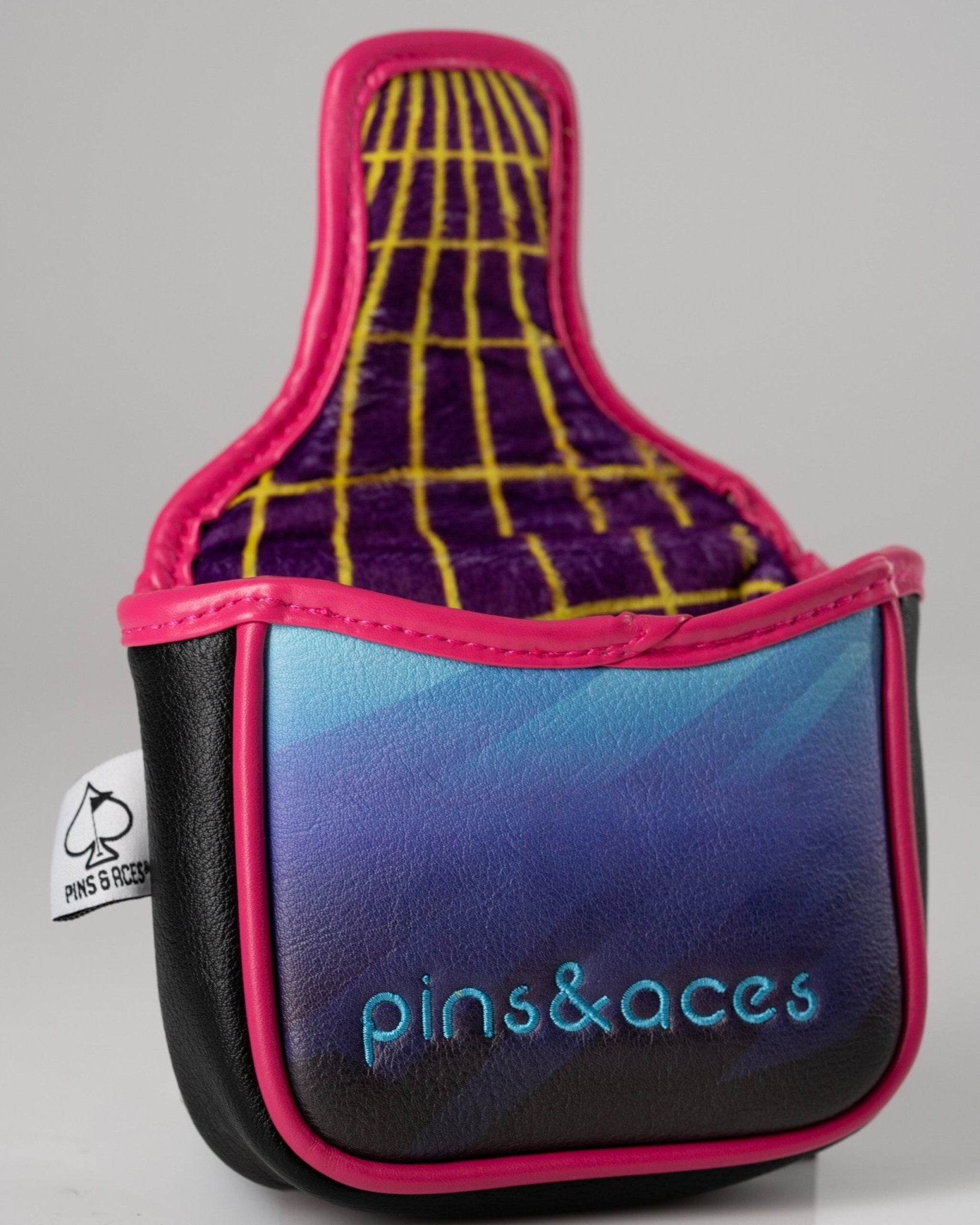 Synthwave - Mallet Putter Cover - Club Rehab