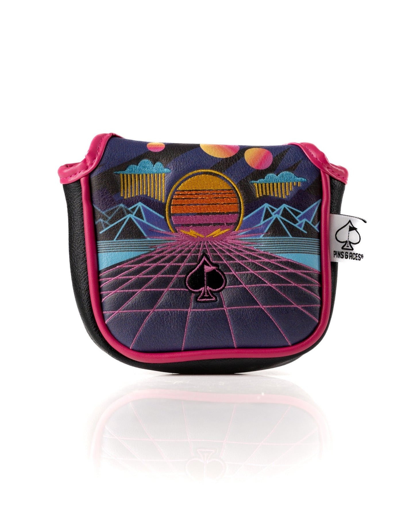 Synthwave - Mallet Putter Cover - Club Rehab