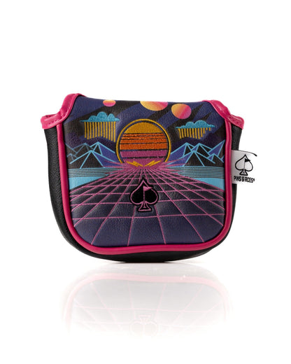 Synthwave - Mallet Putter Cover - Club Rehab