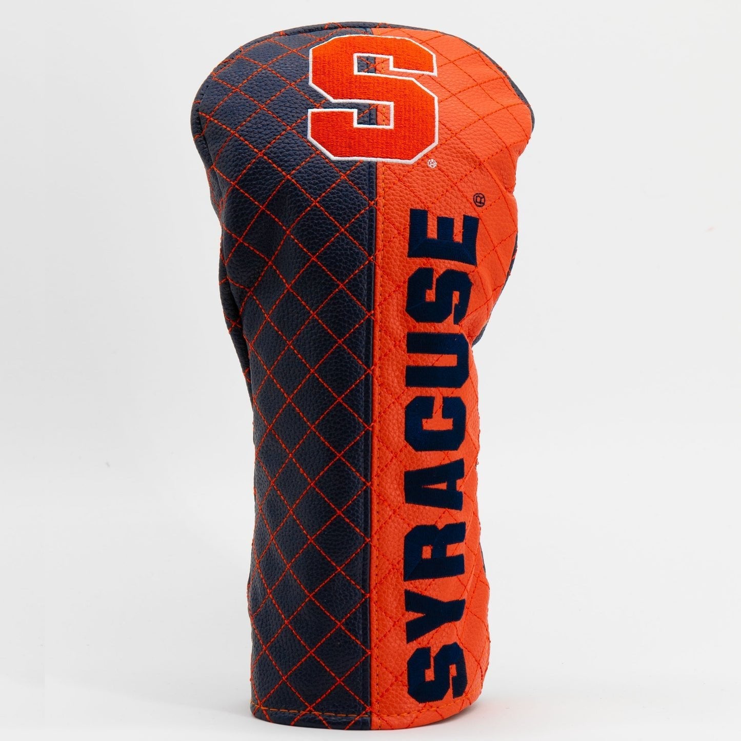 Syracuse Orange Quilted Headcovers – Go Orange Collection - Driver Split - Club Rehab
