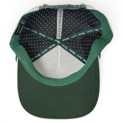 Tactical Golf Hat | Snapback Cap | Built-in Magnetic Ball Marker Holder + Marker Included | Adjustable American Camo - Club Rehab