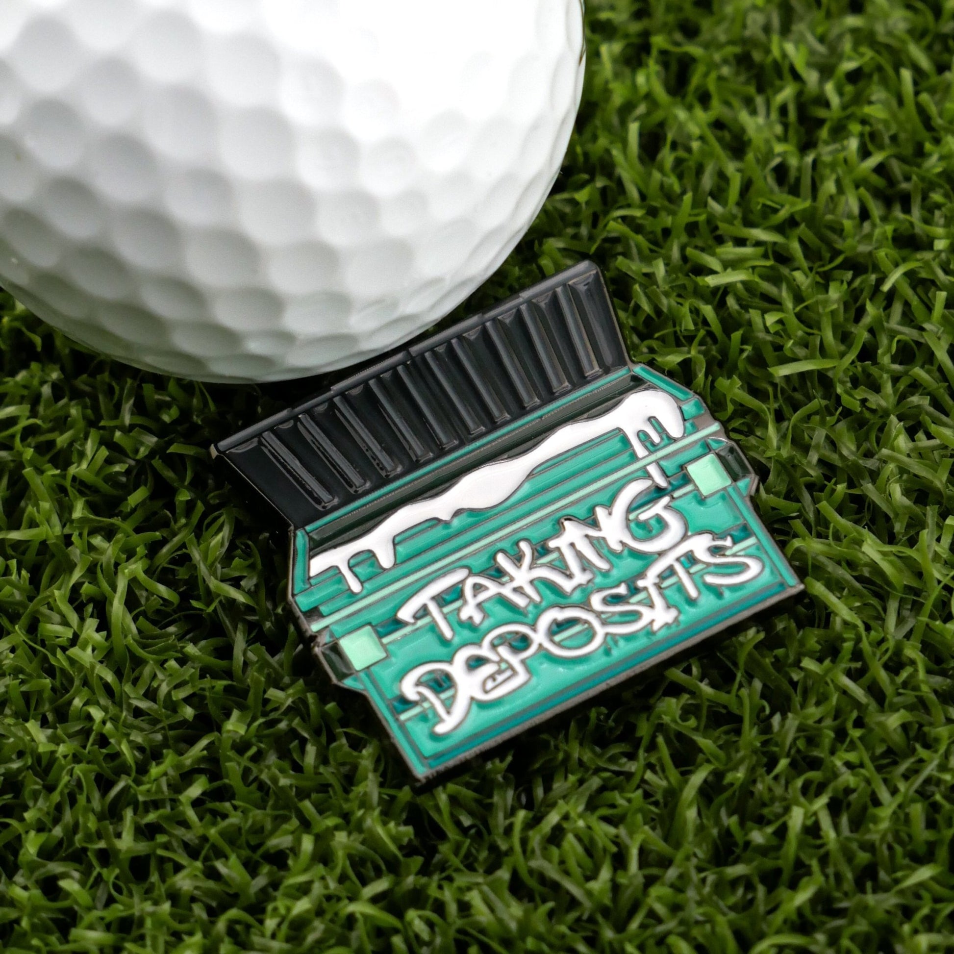 Taking Deposits Ball Marker - Club Rehab