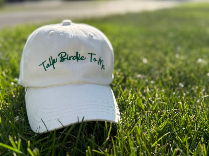 Talk Birdie to Me Embroidered Golf Hat - Club Rehab