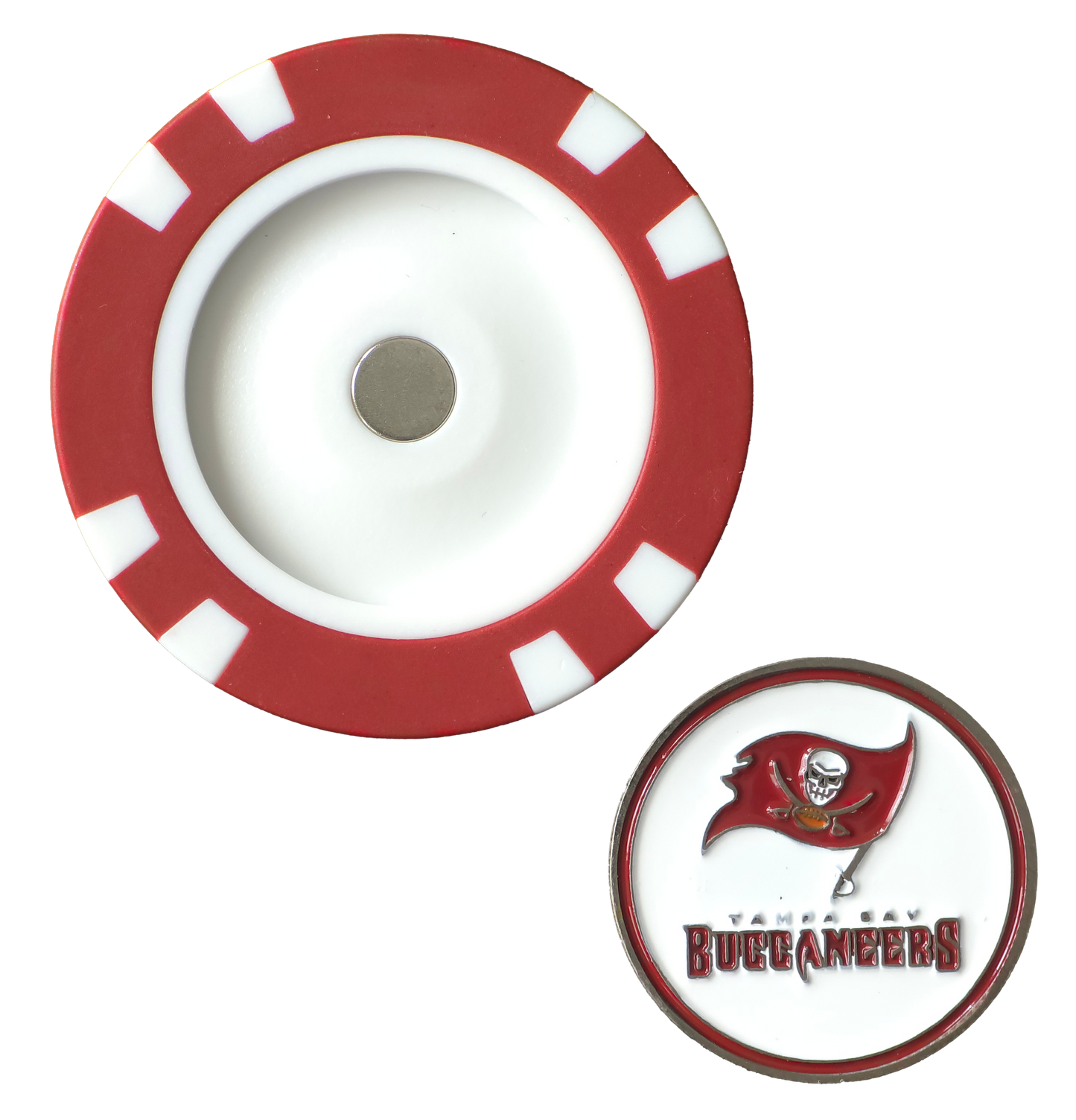 Officially Licensed Tampa Bay Buccaneers Poker Chip Ball Marker