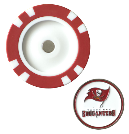 Officially Licensed Tampa Bay Buccaneers Poker Chip Ball Marker