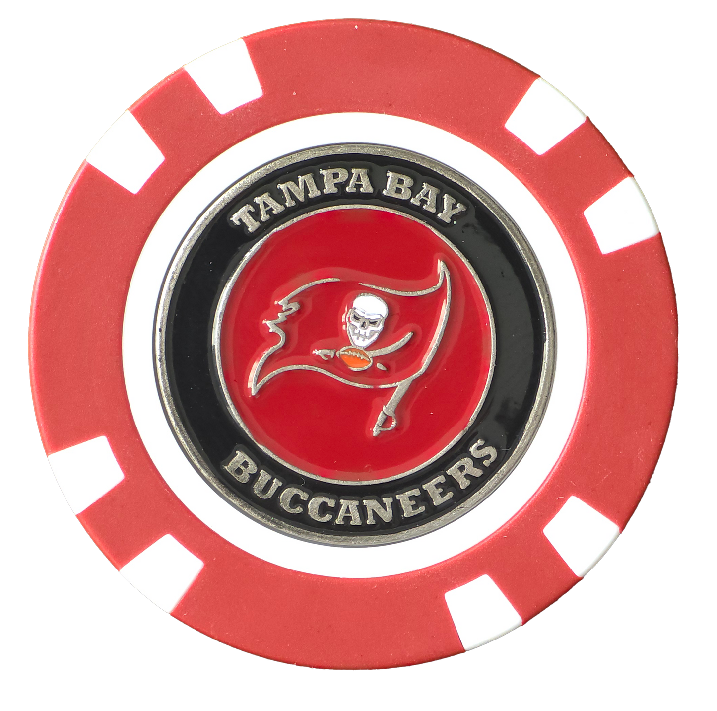 Officially Licensed Tampa Bay Buccaneers Poker Chip Ball Marker