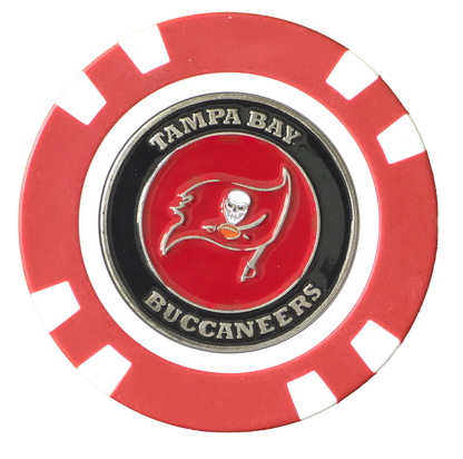 Officially Licensed Tampa Bay Buccaneers Poker Chip Ball Marker