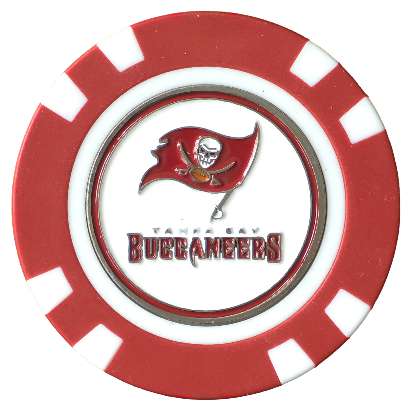 Officially Licensed Tampa Bay Buccaneers Poker Chip Ball Marker